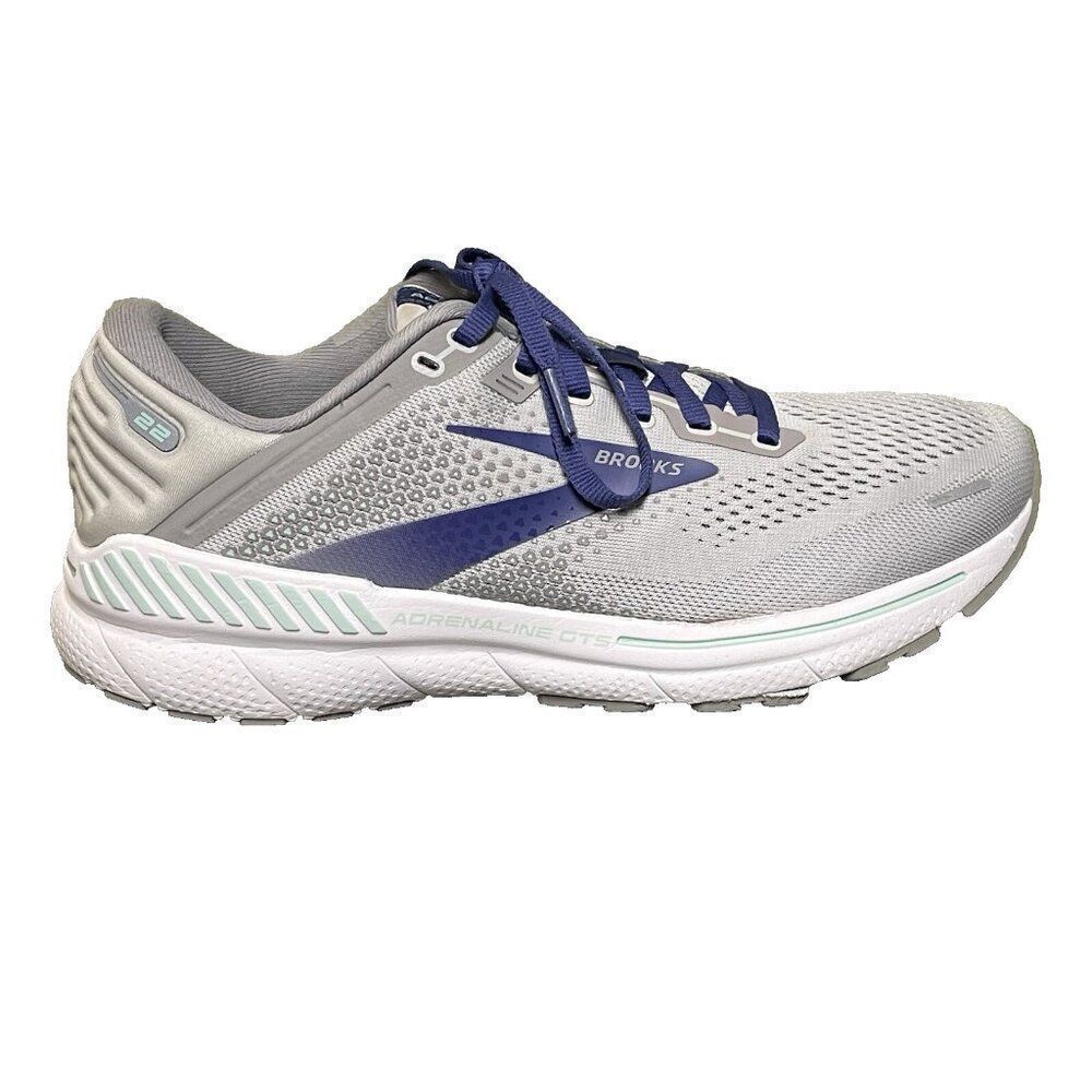 Brooks Adrenaline GTS 22 Women's Gray Running Shoes Size 10B